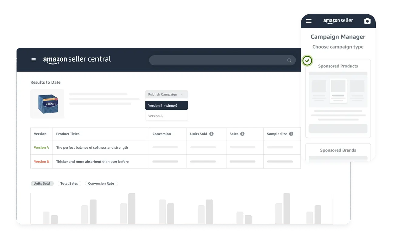 Seller Central Dashboard