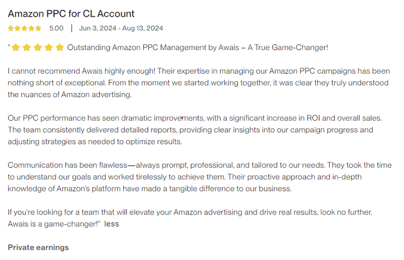 Review 18: Discover genuine customer reviews highlighting our outstanding service