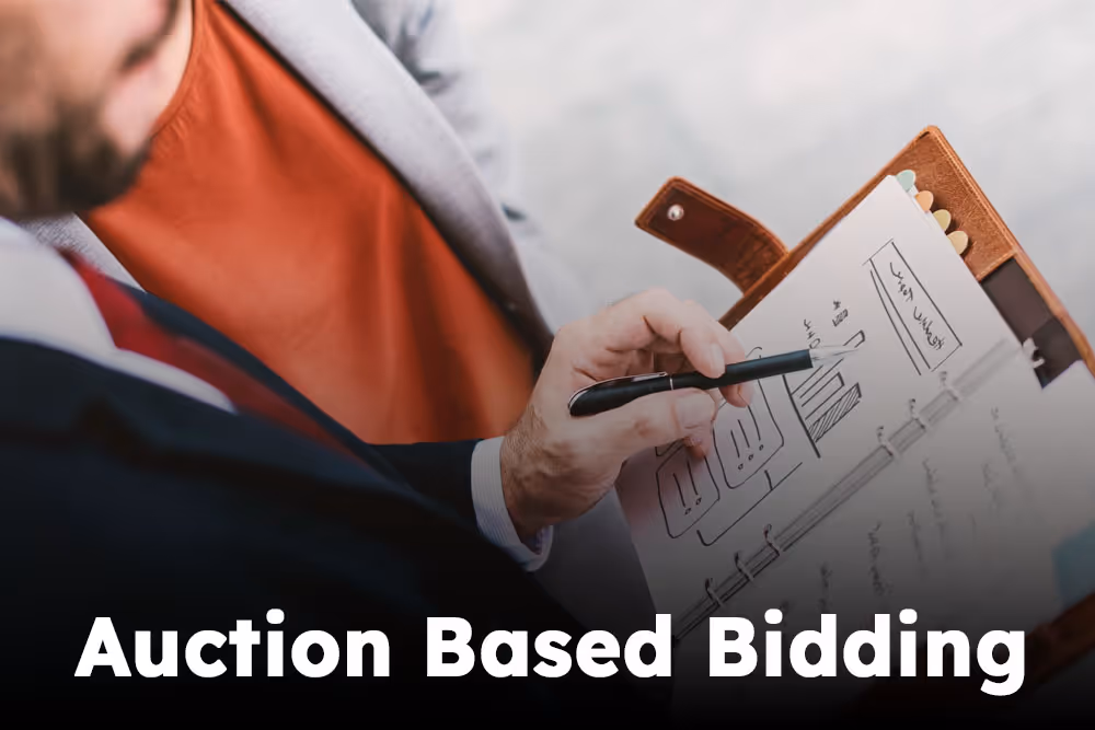 Auction Based Bidding