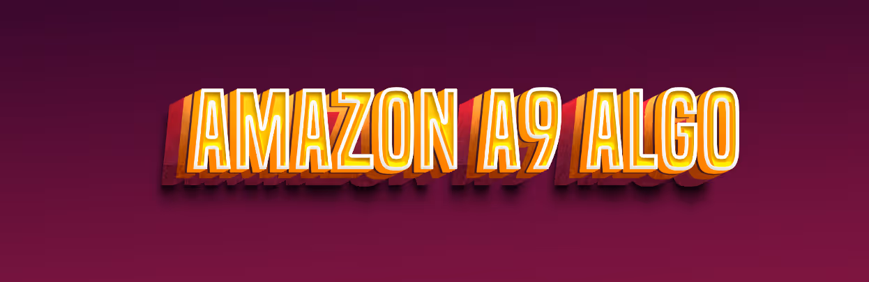 Amazon A9 Algorithm