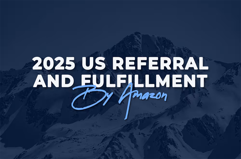 2025 US Referral and Fulfillment by Amazon Fees